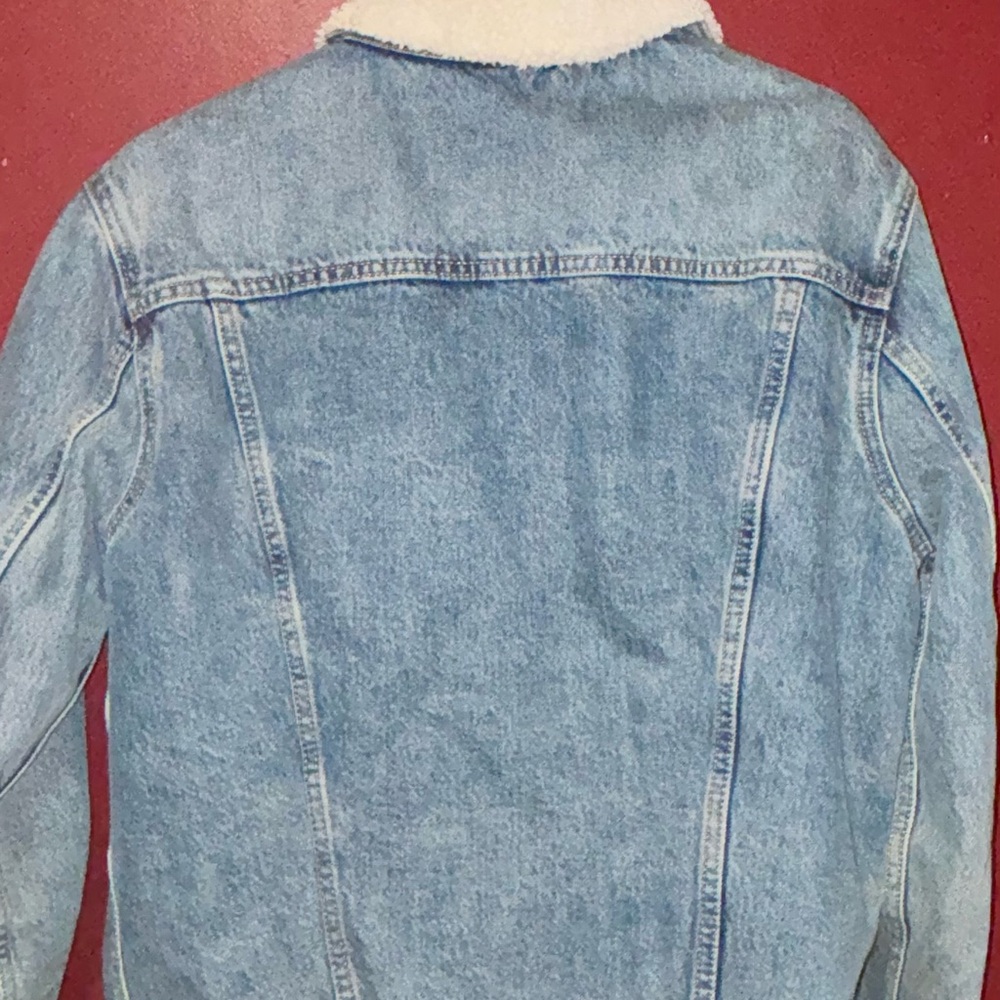 Levi's Denim Jacket with Cream Sherpa Lining